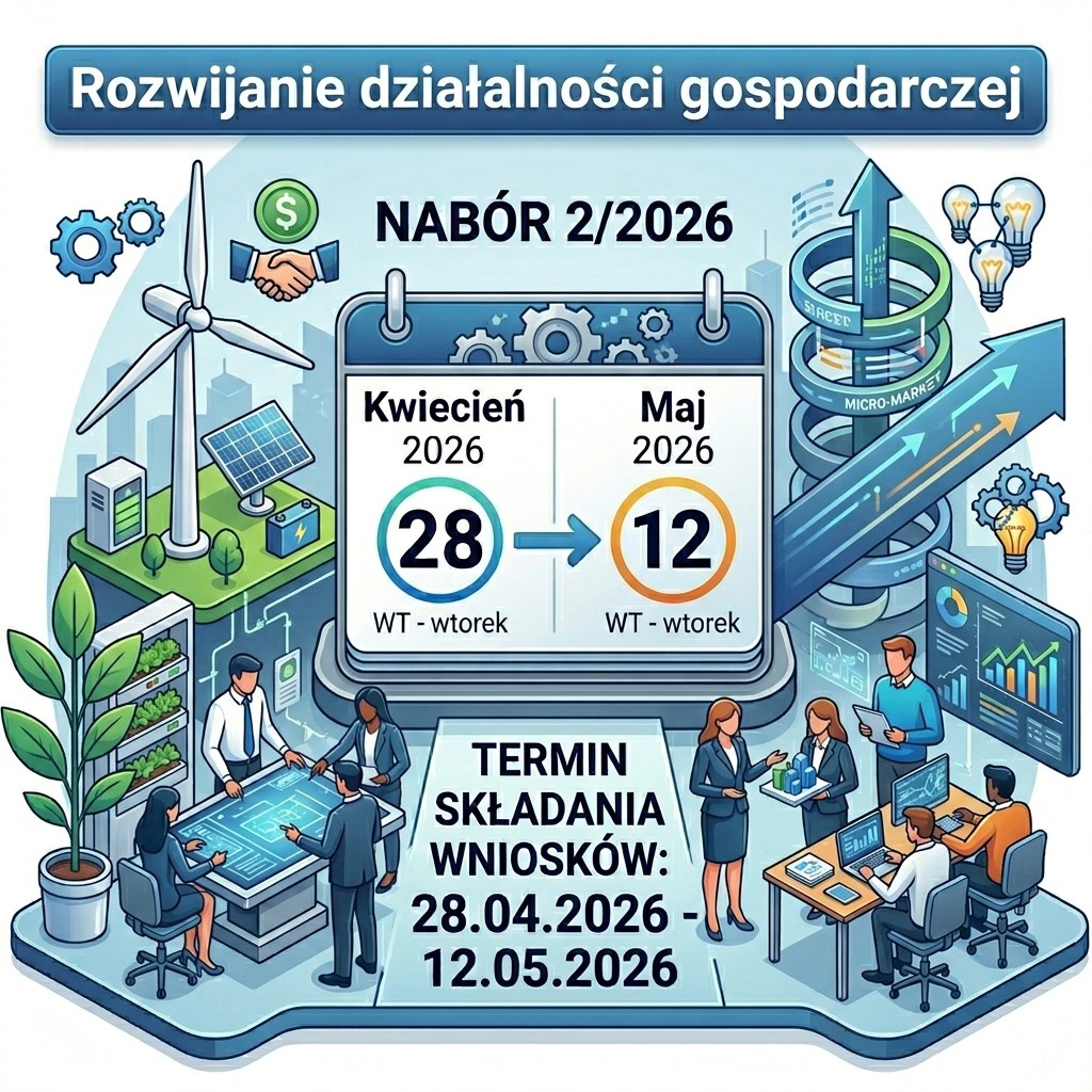 Ogłoszenie o naborze 2/2026 - Rozwój DG